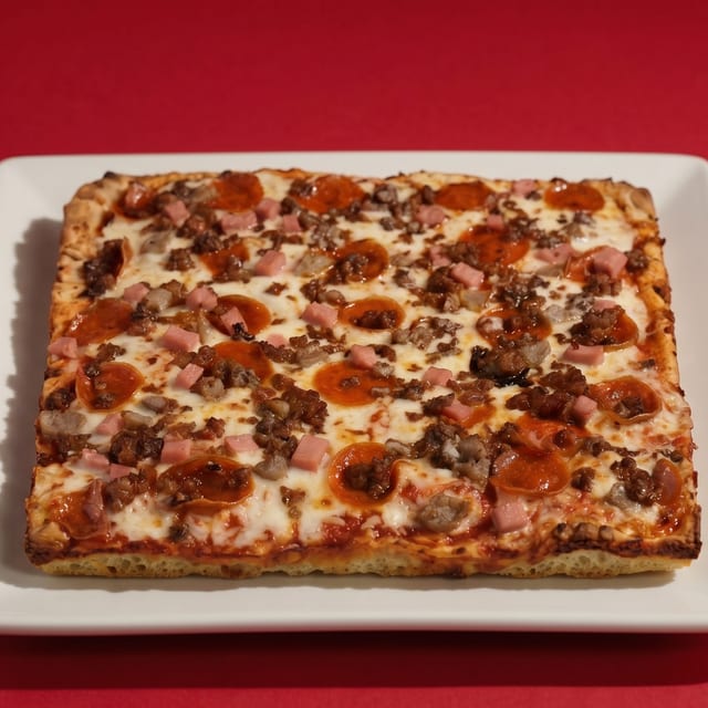 Meat Lovers Pizza (Sicilian 16").