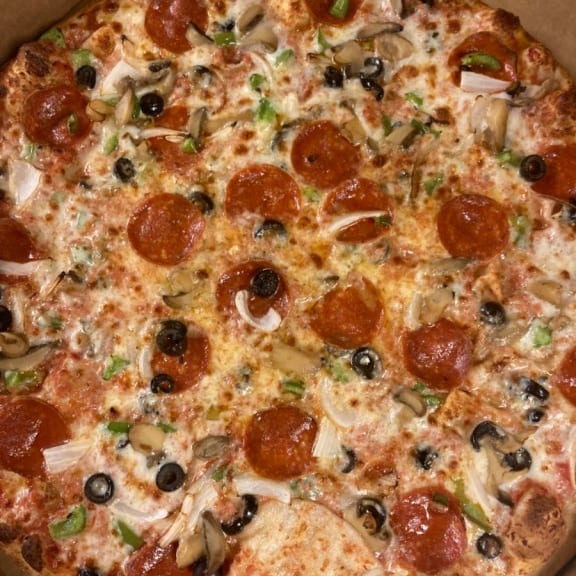 Supreme Pizza (Cauliflower Gluten Free 12").
